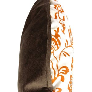 Cuscino Rotondo Velluto Arancio - Vanilla Fly - immagine 3