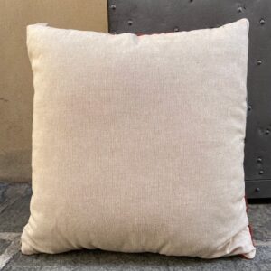 Cuscino Ricamato Arancio - Vivaraise - immagine 3