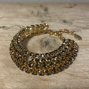 Bracciale Ottone E Swarovsky - Unique - immagine 3