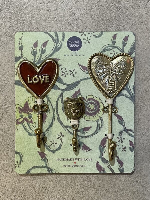 Set 3 Appendini Ottone