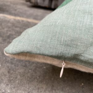 Cuscino Grande Geometrico In Lino - Vivaraise - immagine 3