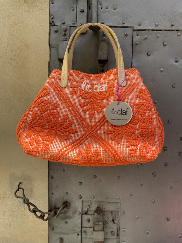 Borsa A Mano In Tessuto - Le Daf