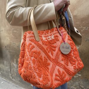 Borsa A Mano In Tessuto - Le Daf - immagine 6