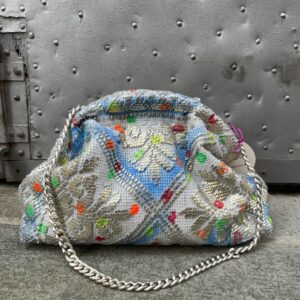 Pochette In Tessuto Laminato Multicolor  Limited Edition - Le Daf - immagine 3