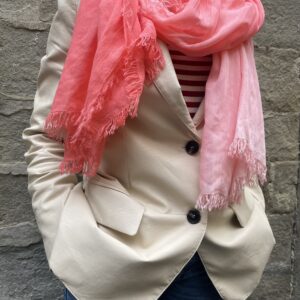 Foulard Salmone Sfumato - Inbamboo - immagine 3