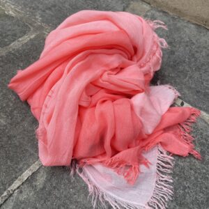 Foulard Salmone Sfumato - Inbamboo - immagine 2
