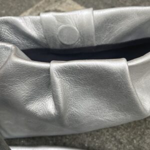 Pochette Piccola Argento Con Tracolla - Naterra - immagine 3